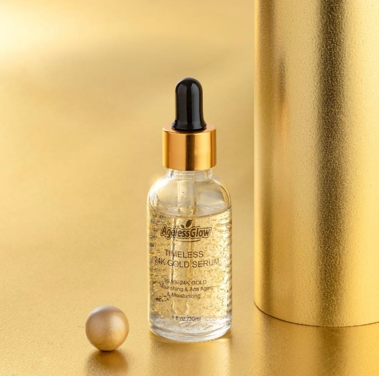 Timeless 24k gold anti aging face serum