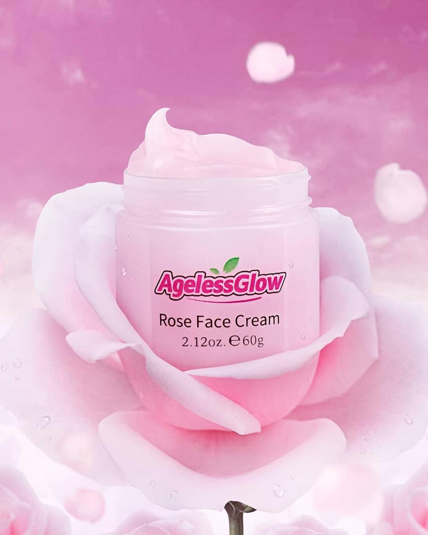 Crema facial de rosas