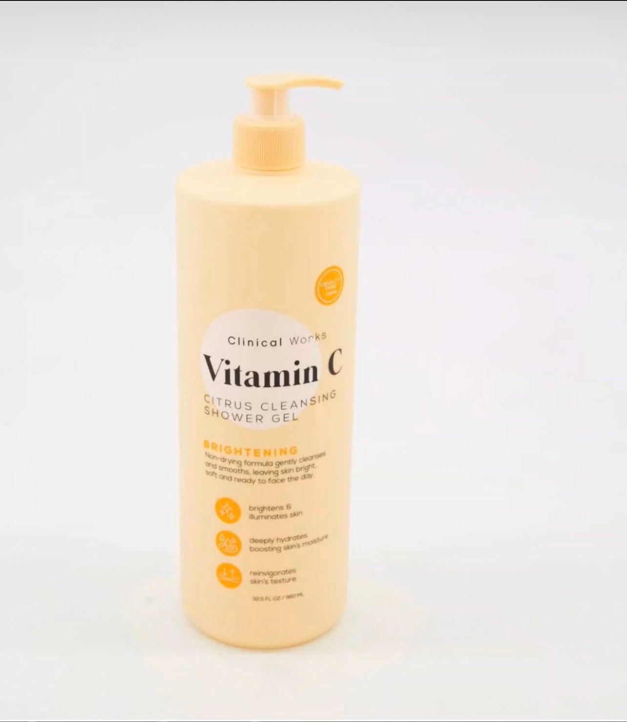 Gel de ducha limpiador con cítricos y vitamina C de Clinical Works