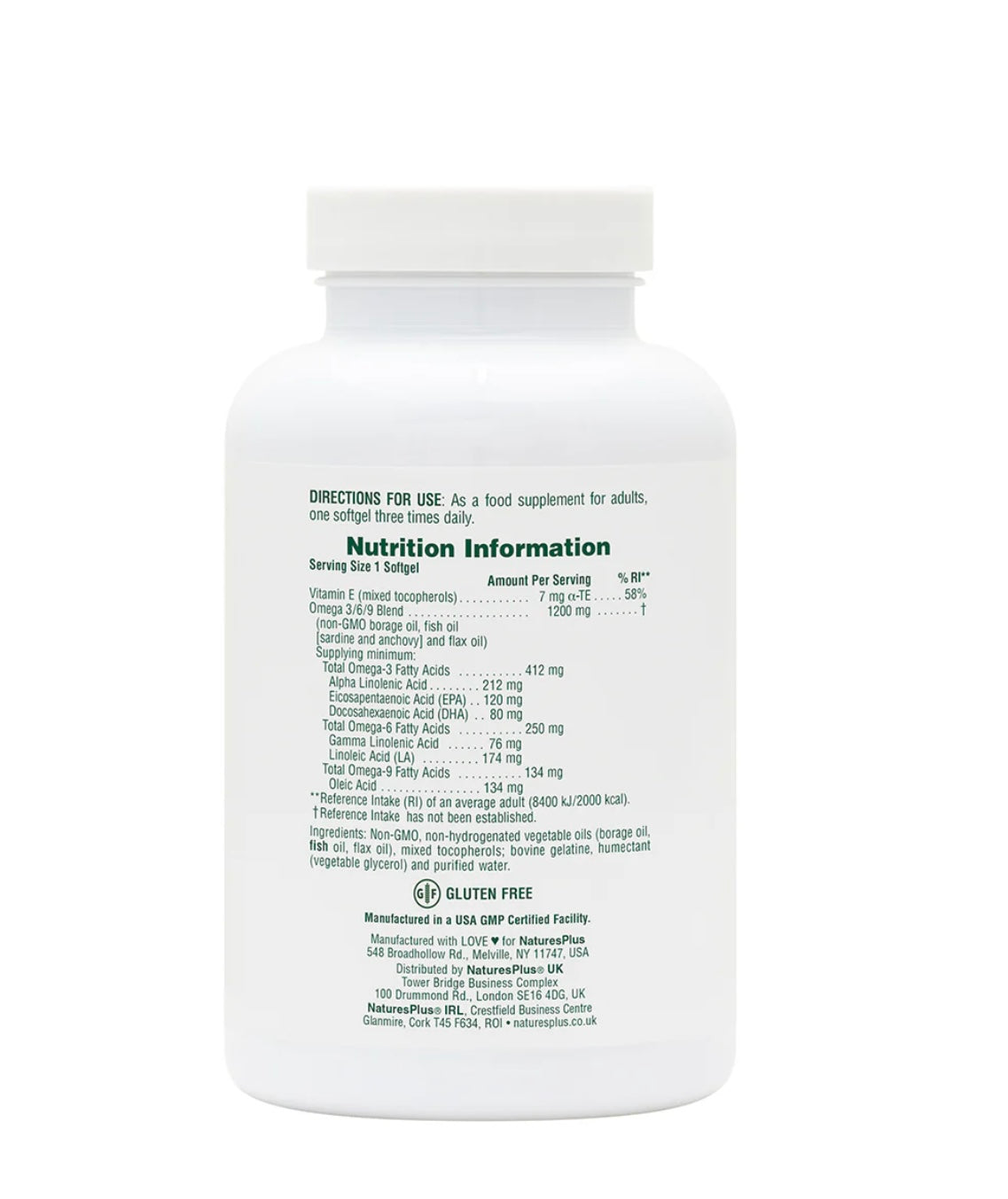 Ultra Omega 3/6/9 Softgels