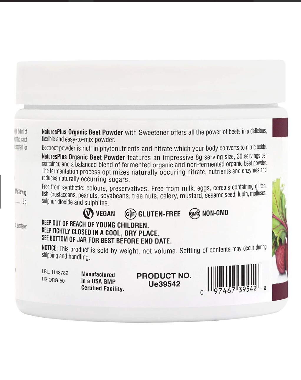 Organic Beet Powder