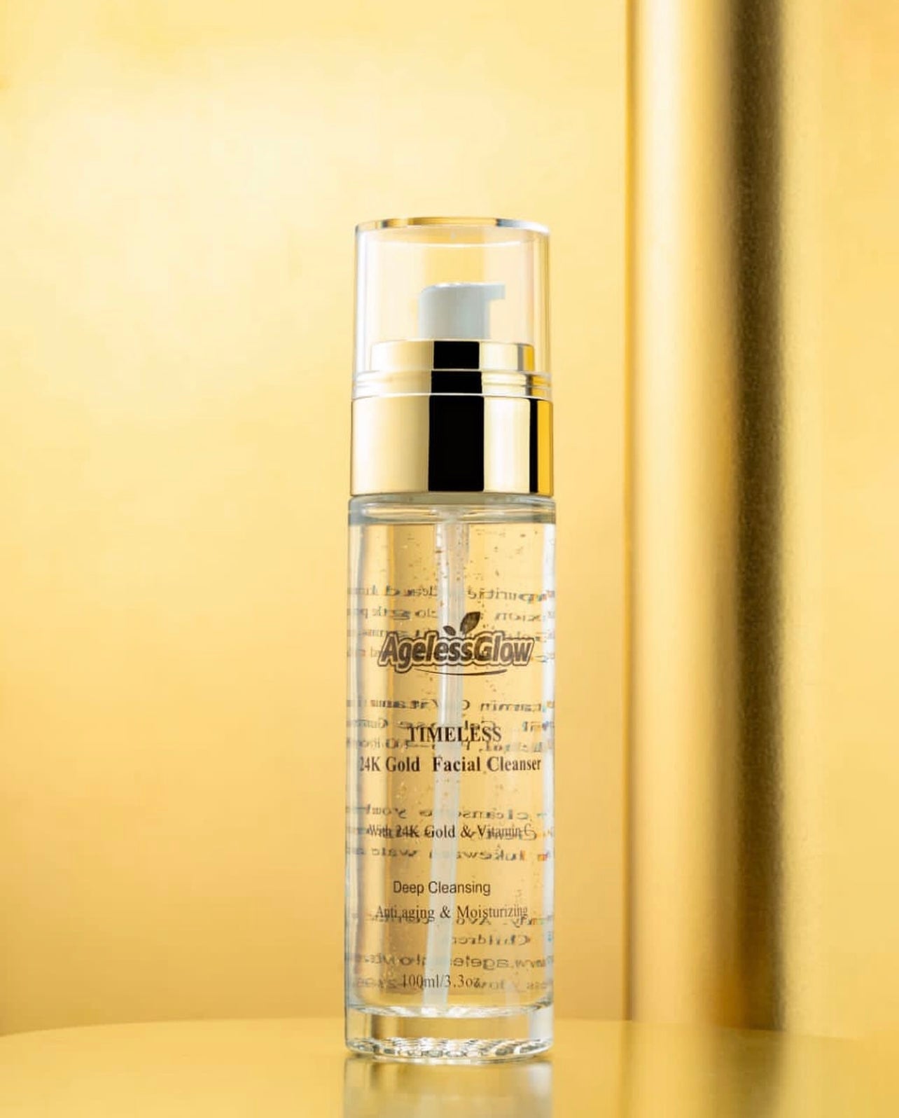 24k gold anti aging facial cleanser