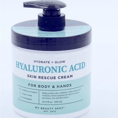 Hydrate + Glow Hyaluronic Acid Skin Rescue Cream