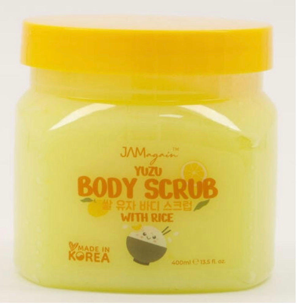 Citrus Body Scrub With Rice