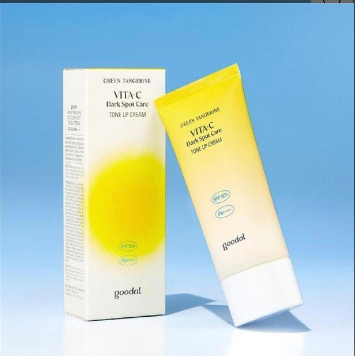 Goodal vitamin c dark spot tone up cream