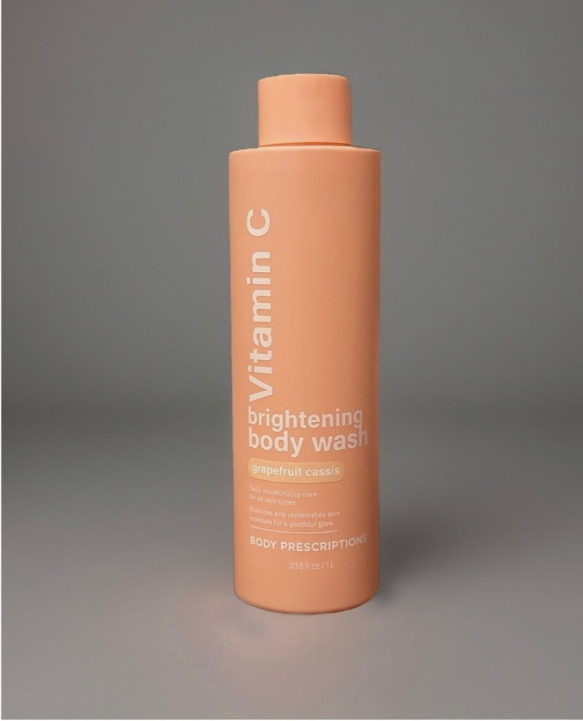 Vitamin C Brightening Body Wash for Glowing Skin UK – Grapefruit 1L