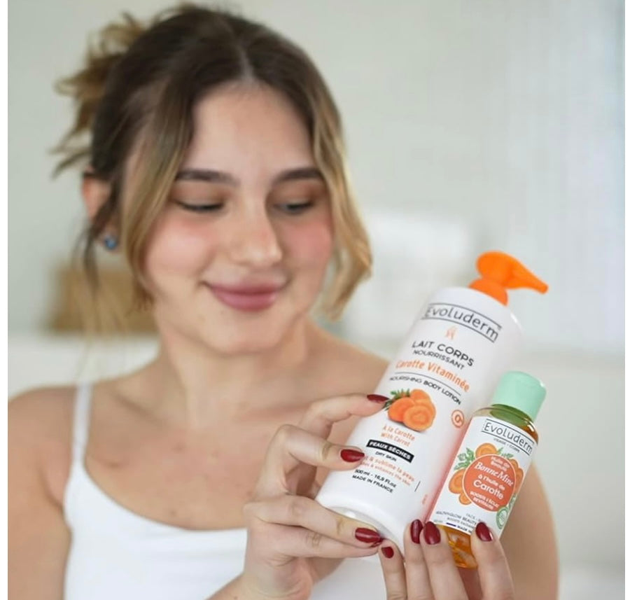 Evoluderm Nourishing Body Lotion With Carrot 500ml