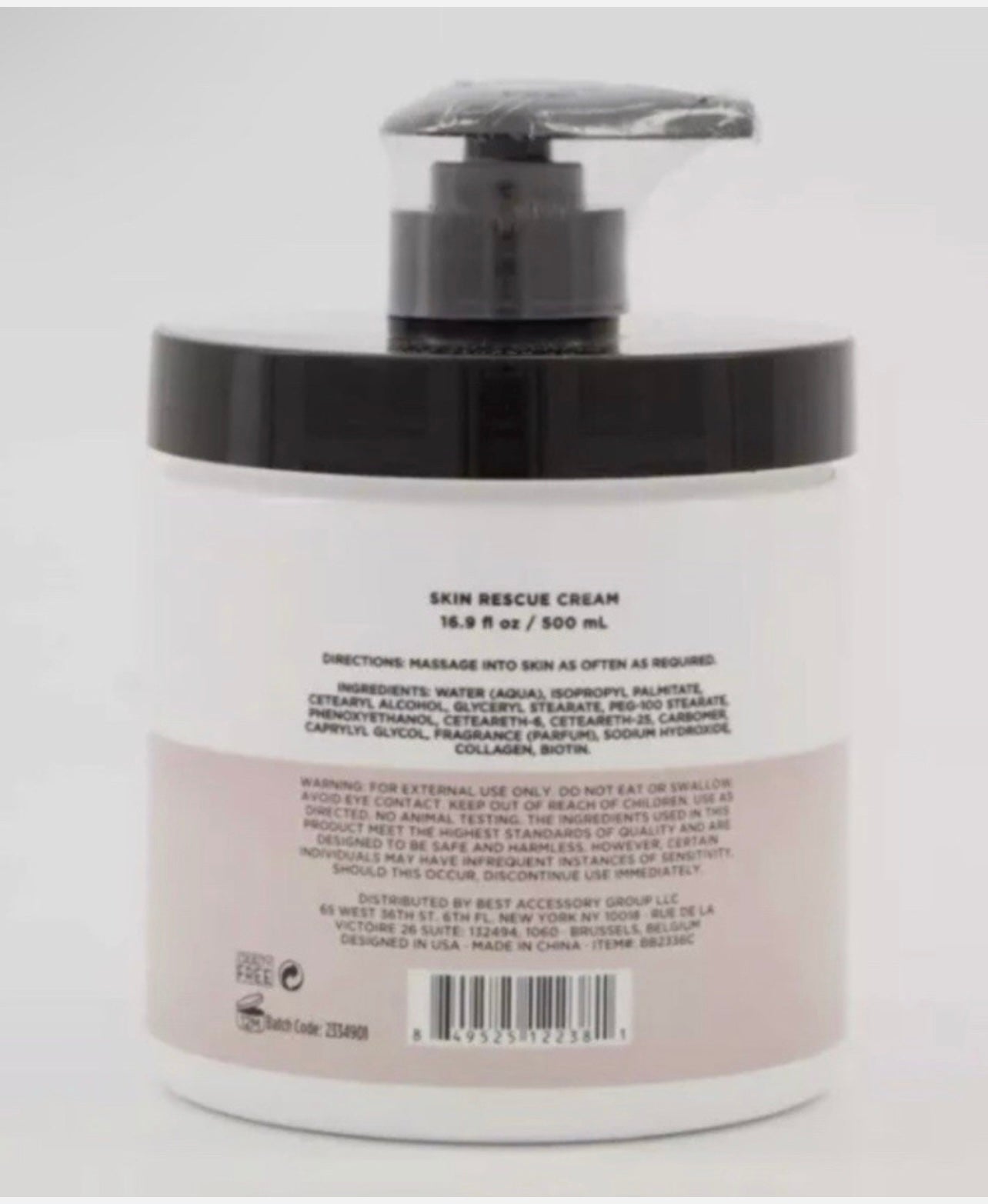 My Beauty Spot Collagen & biotin Skin Rescue Cream Nourish & Brighten Skin 500ML