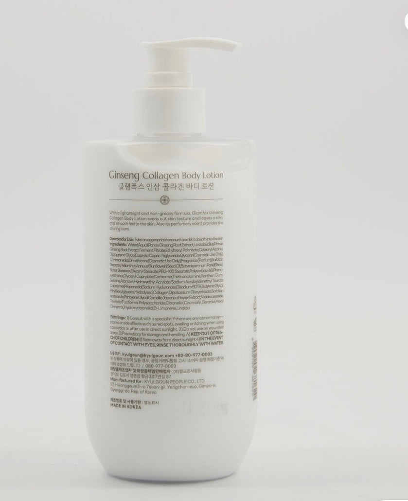 Glamfox Ginseng Collagen Lotion