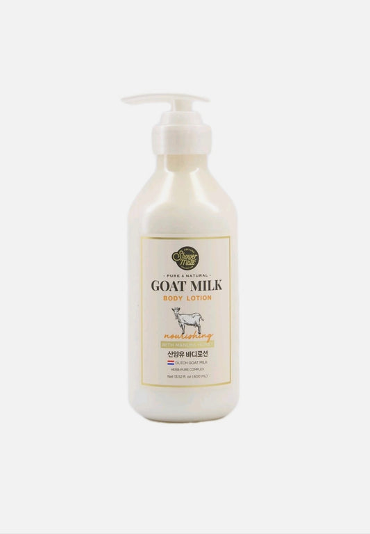 Goat Milk Body Lotion with Manuka Honey 400g - Nourishing & Calming