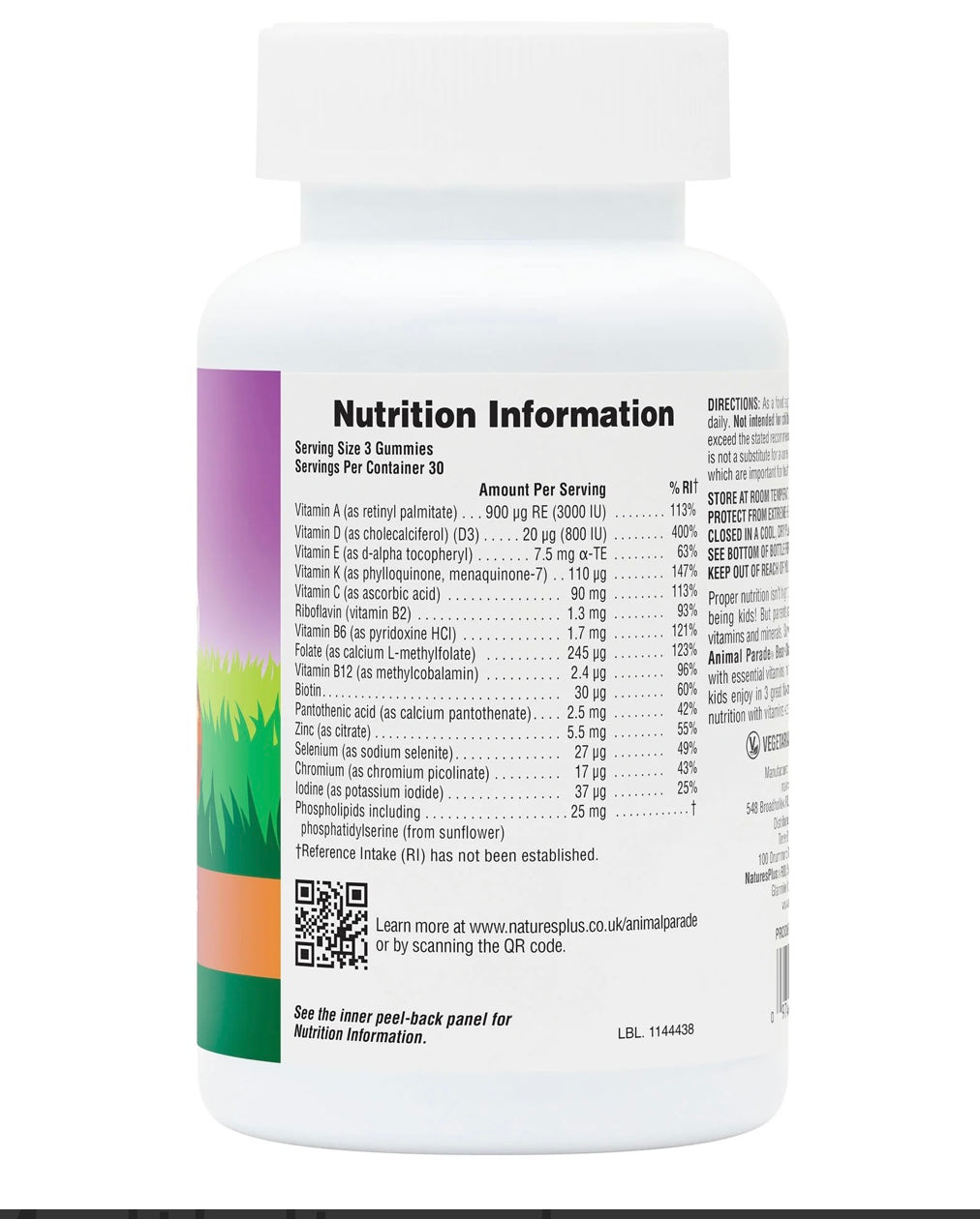 Animal Parade Multivitamin Gummies For Kids