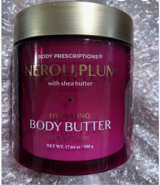 Body Prescriptions Neroli Plum With Shea Butter Hydrating Body Butter