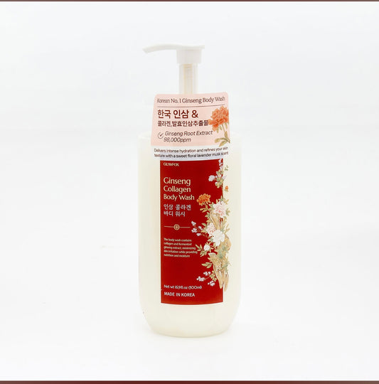 Ginseng Collagen Body Wash 500ml Intense Hydration & Refines Skin