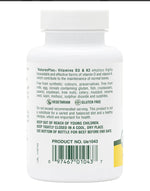 Vitamin D3 1000 IU/Vitamin K2 100 mcg Capsules