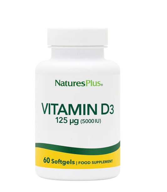 Vitamin D3 5000 IU Softgels