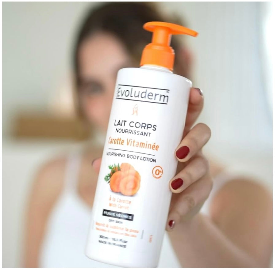 Evoluderm Nourishing Body Lotion With Carrot 500ml